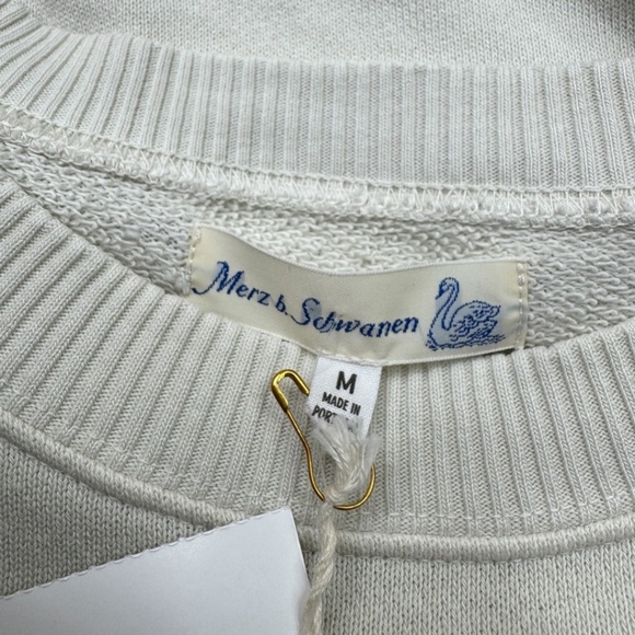 Merz B. Schwanen Good Basics Relaxed Fit Sweatshirt Cashew - Picture 4 of 12